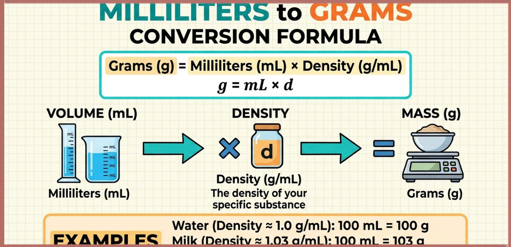 Grams Conversion Formula