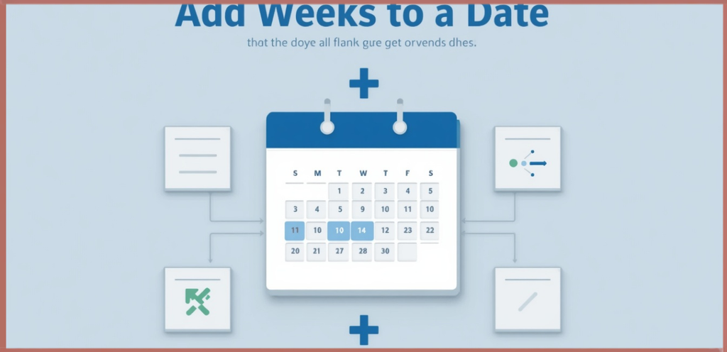 add weeks calculator