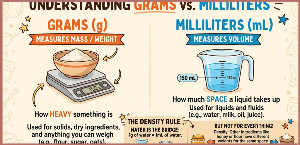Grams and Milliliters